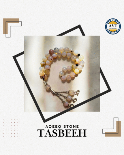 Aqeeq stone tasbeeh