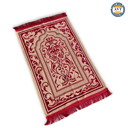 Velvet jacquard prayer mat